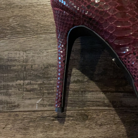 Thalia Sodi Clarissa over the knee boots (color wine) New never worn - Picture 7 of 9